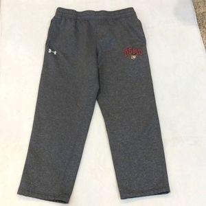 Men's Under Armour Storm Sweatpants Size Large Loose USMC applique